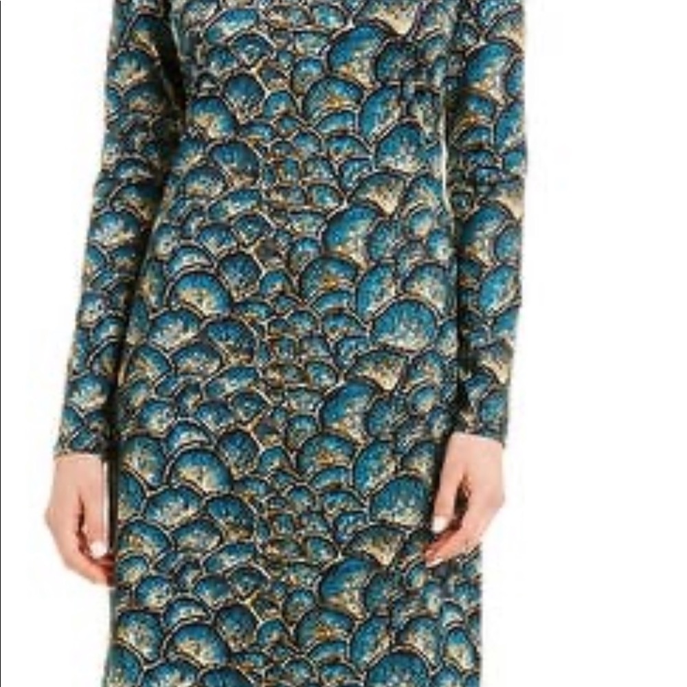 Julie Brown Morgan dress in green ivy NWT size M - Picture 6 of 7